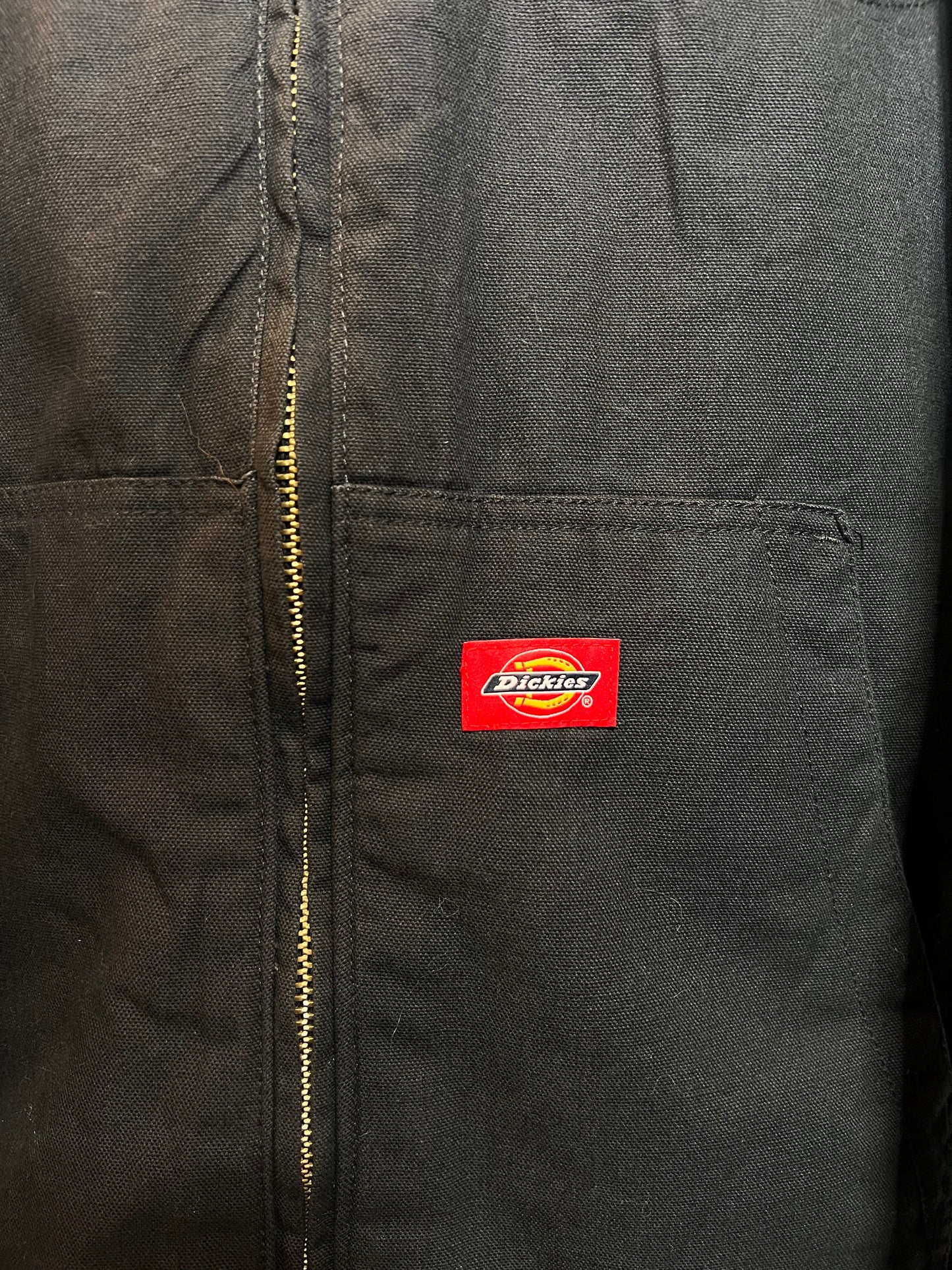 Dickies Black Sherpa Jacket (Size XL)