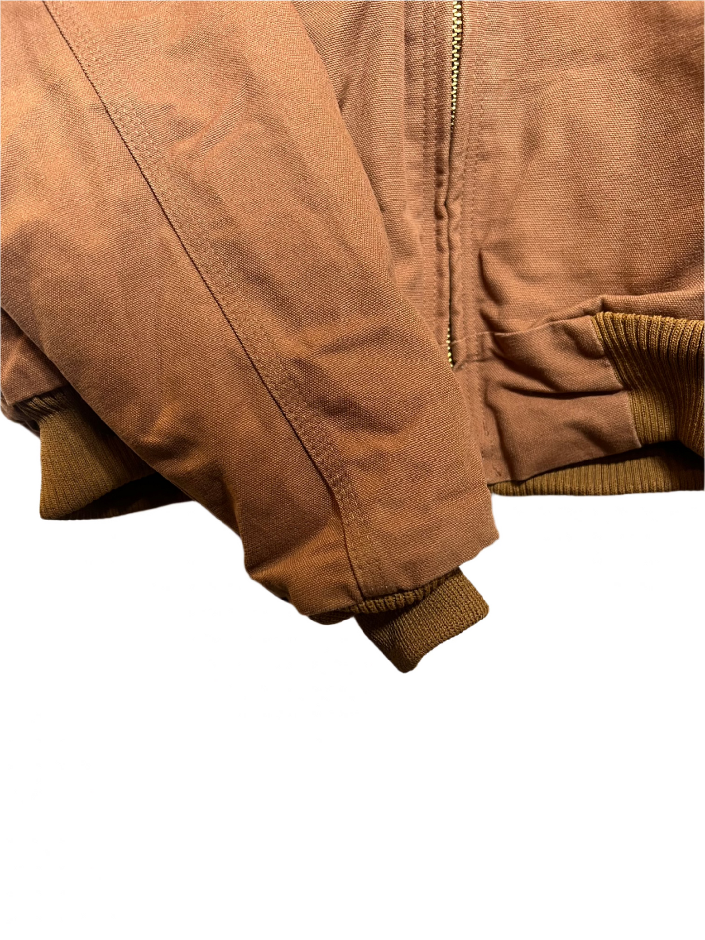 Carhartt Beige Hooded Jacket (Size L)