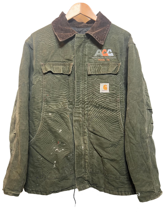 Carhartt Mens Green Outerwear Jacket (Size XL)