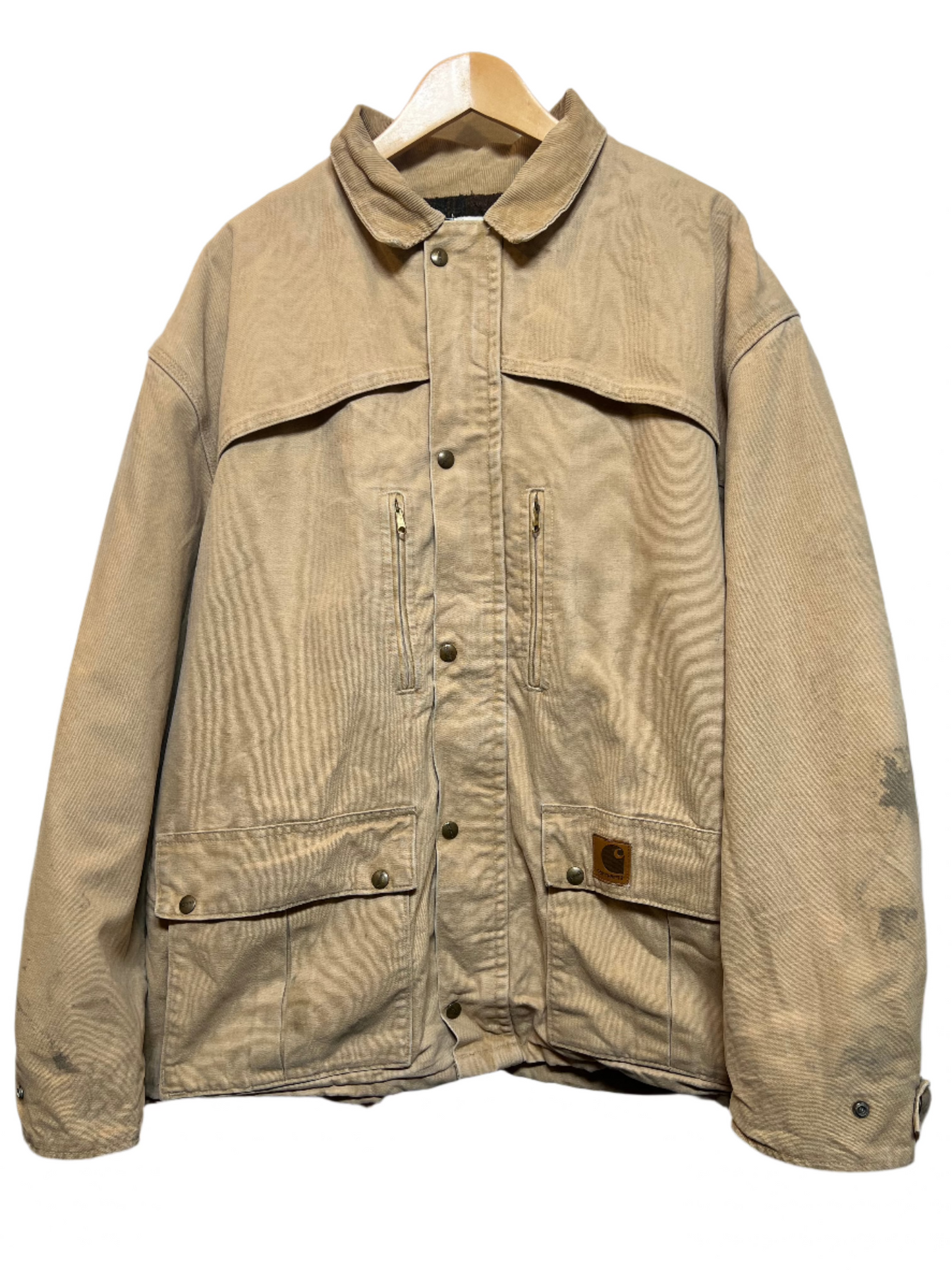 Carhartt Mens Cream Jacket (Size XL)