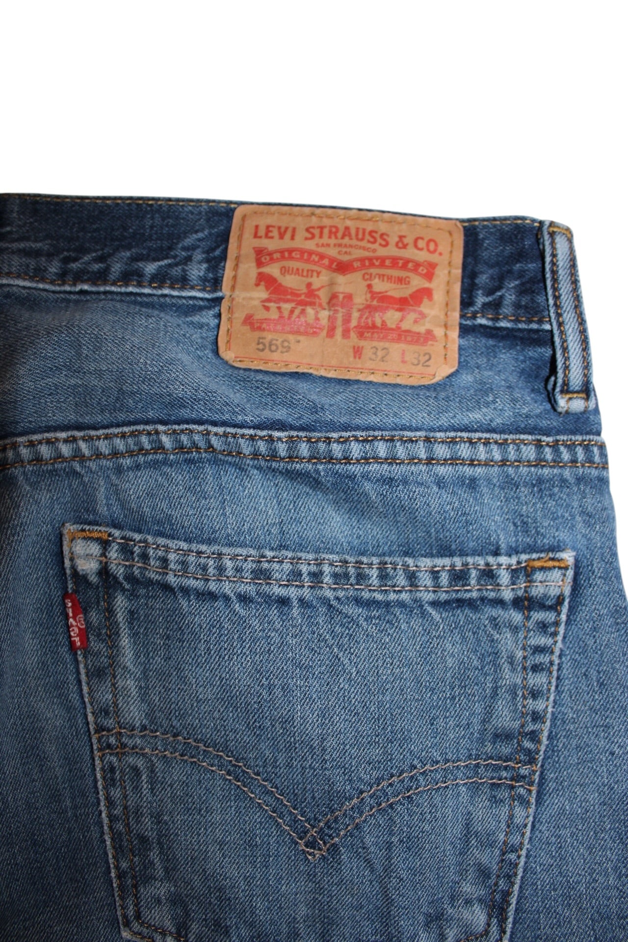 Levi 565 Jeans (33x32)