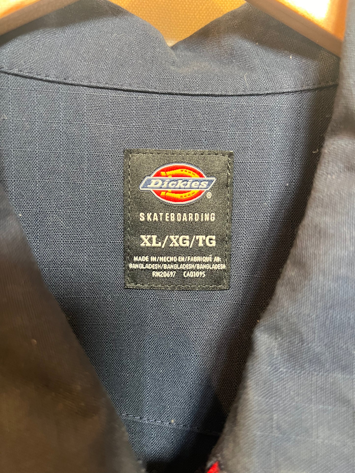 Dickies Navy Mens Worker Jacket (Size XL)