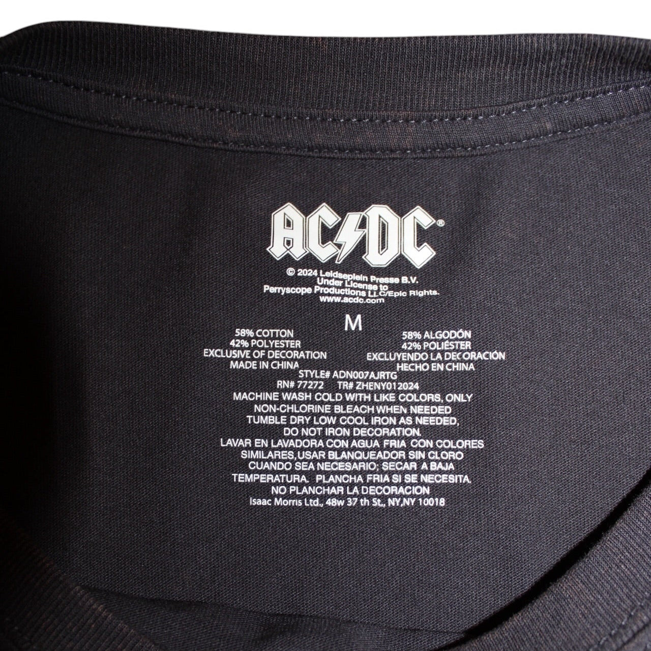 AC/DC T Shirt (Size XL)