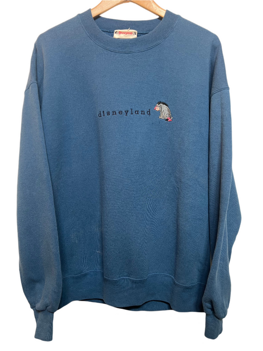 Disneyland Blue Women's Sweatshirt (Size L)