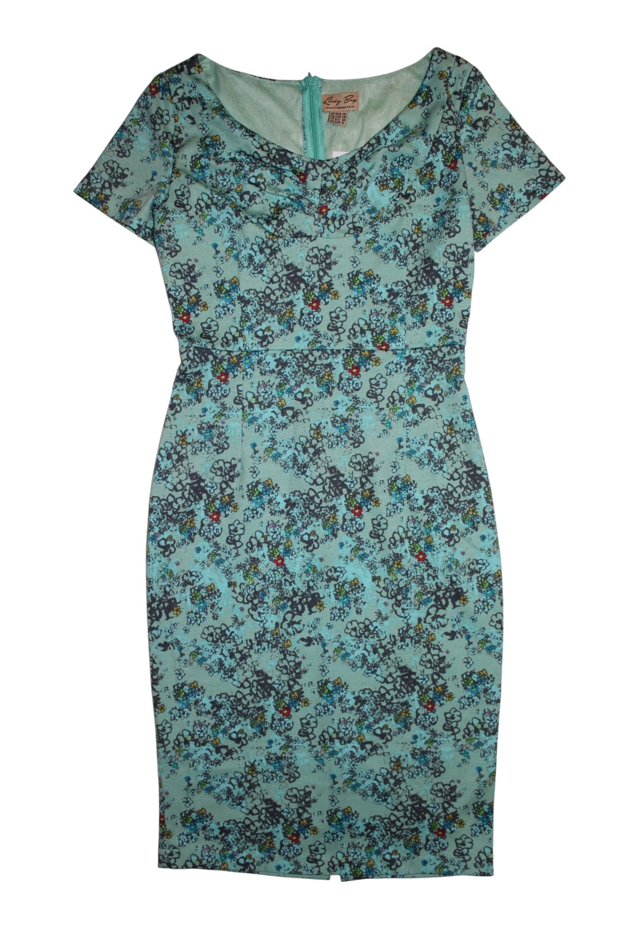 Lindy Bop Floral Dress (Size M)