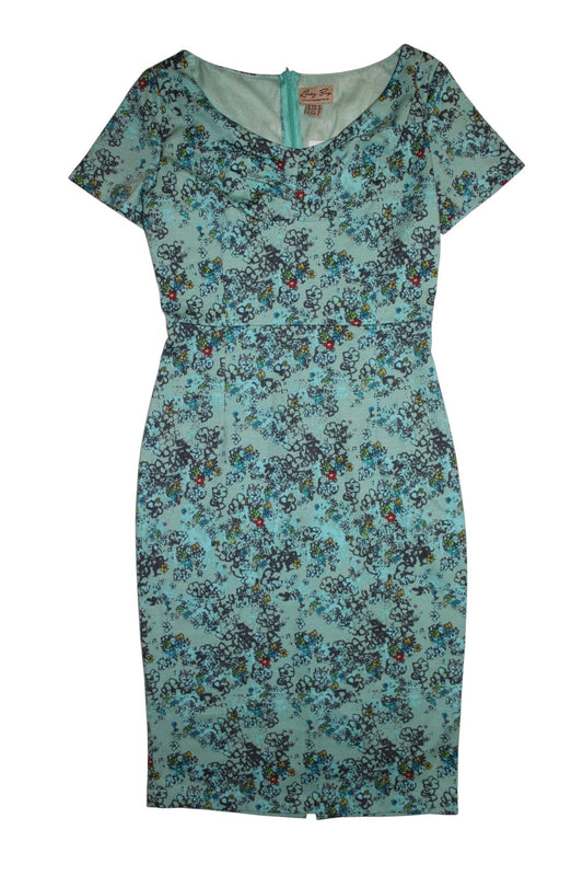 Lindy Bop Floral Dress (Size M)