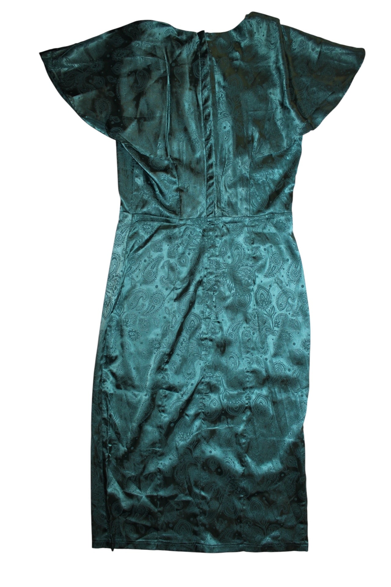 Collectif Vintage Paisley Pencil Dress (Size XS)