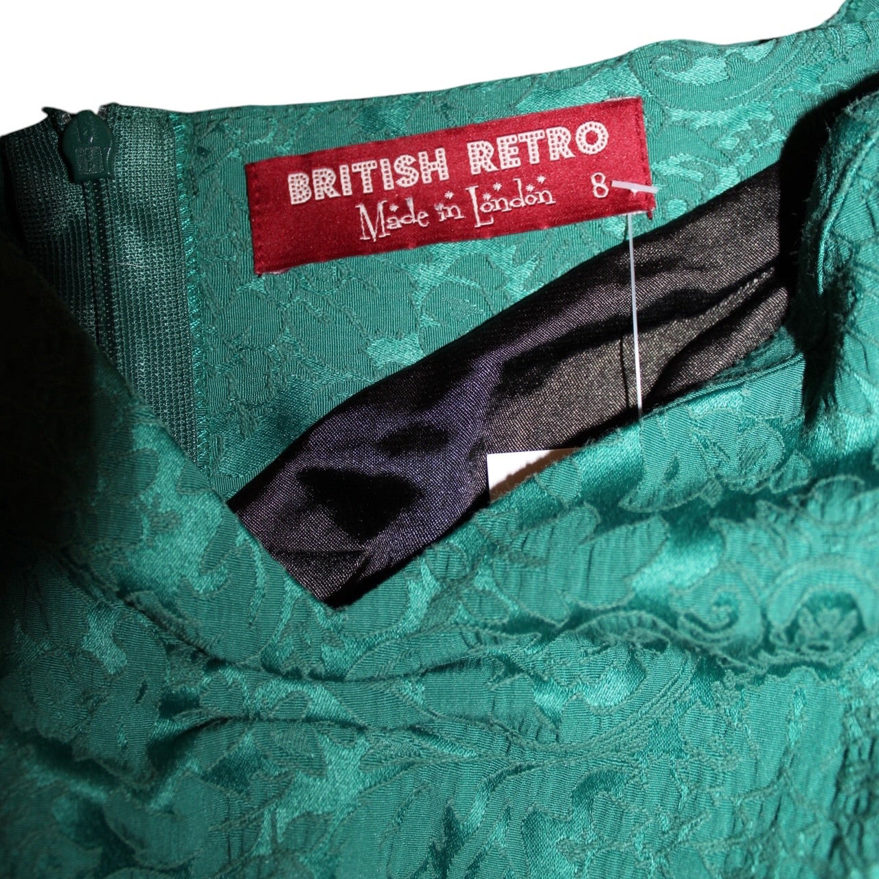 British Retro Floral Dress (Size S)