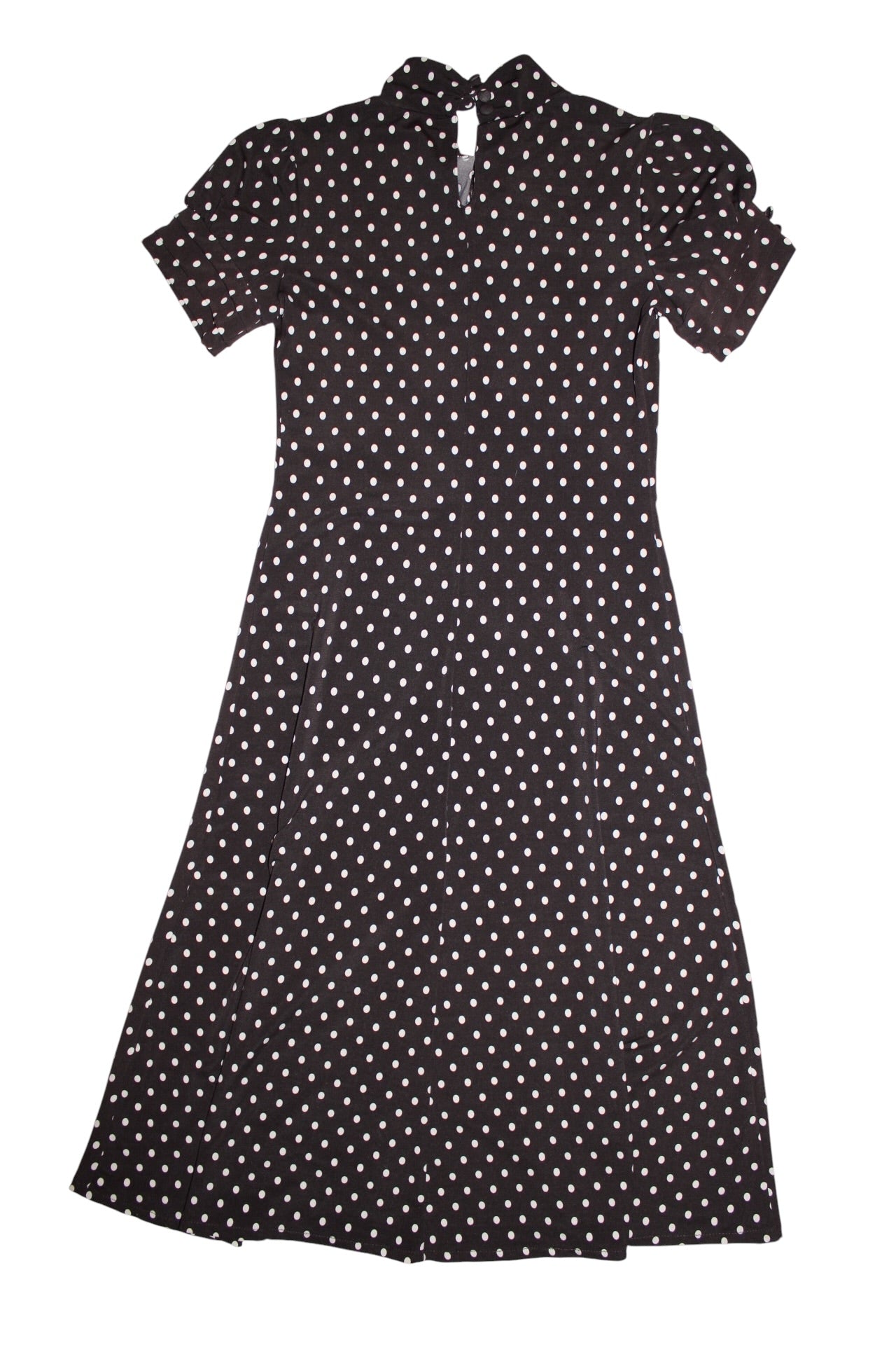 Polka Dot Shirt Dress (Size M)