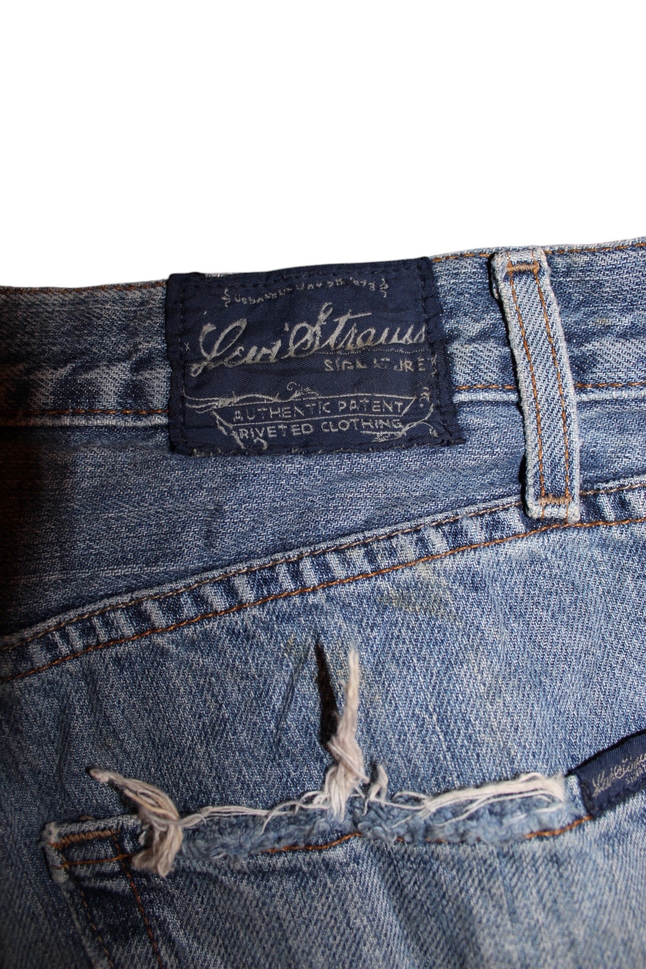 Levi Low Straight Jeans (35x30)