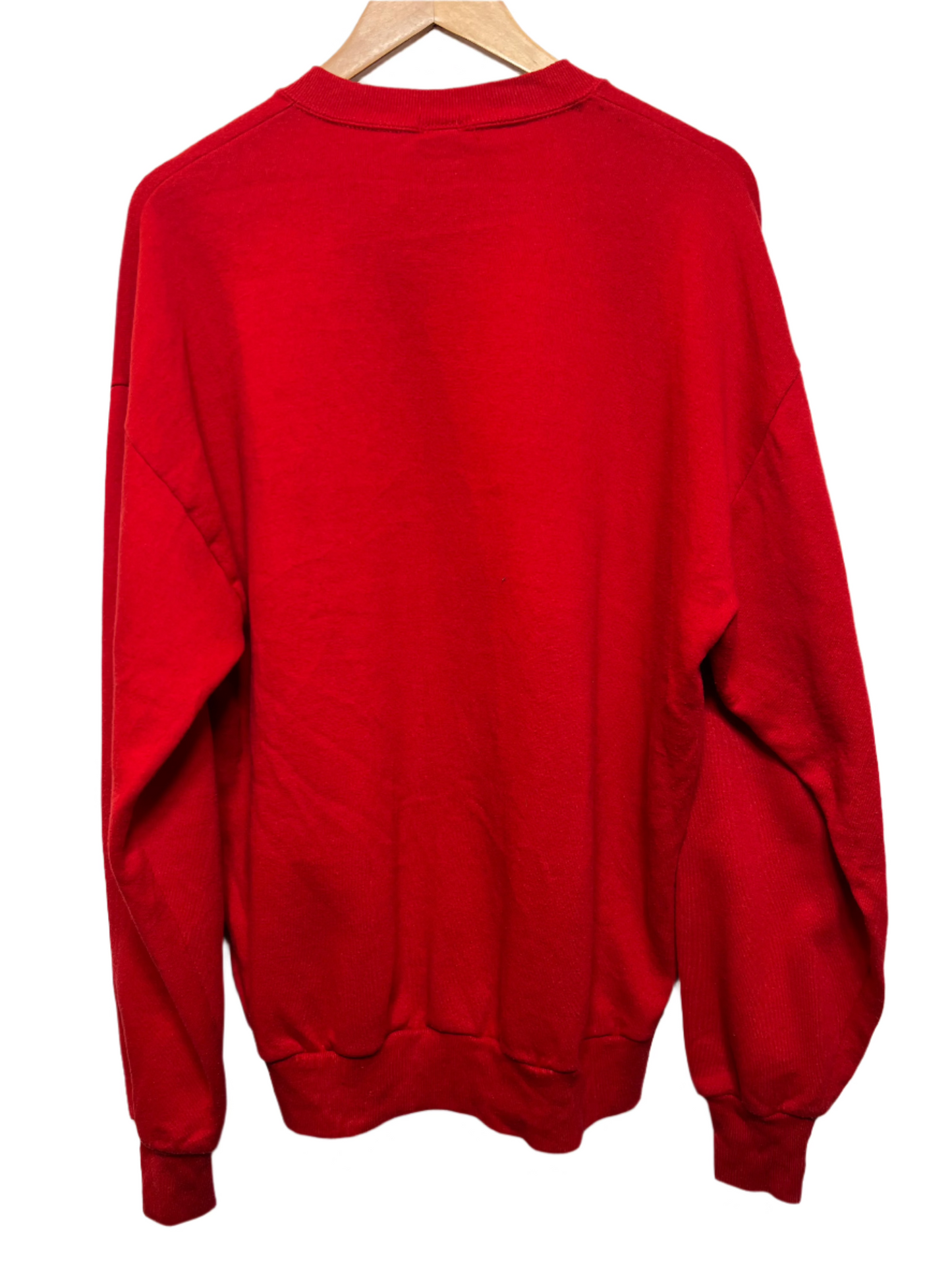 Mickey Red Mens Sweatshirt (Size XL)