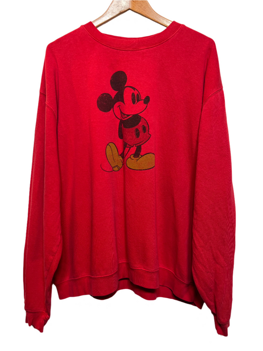 Disney Mickey Red Sweatshirt (Size XL)