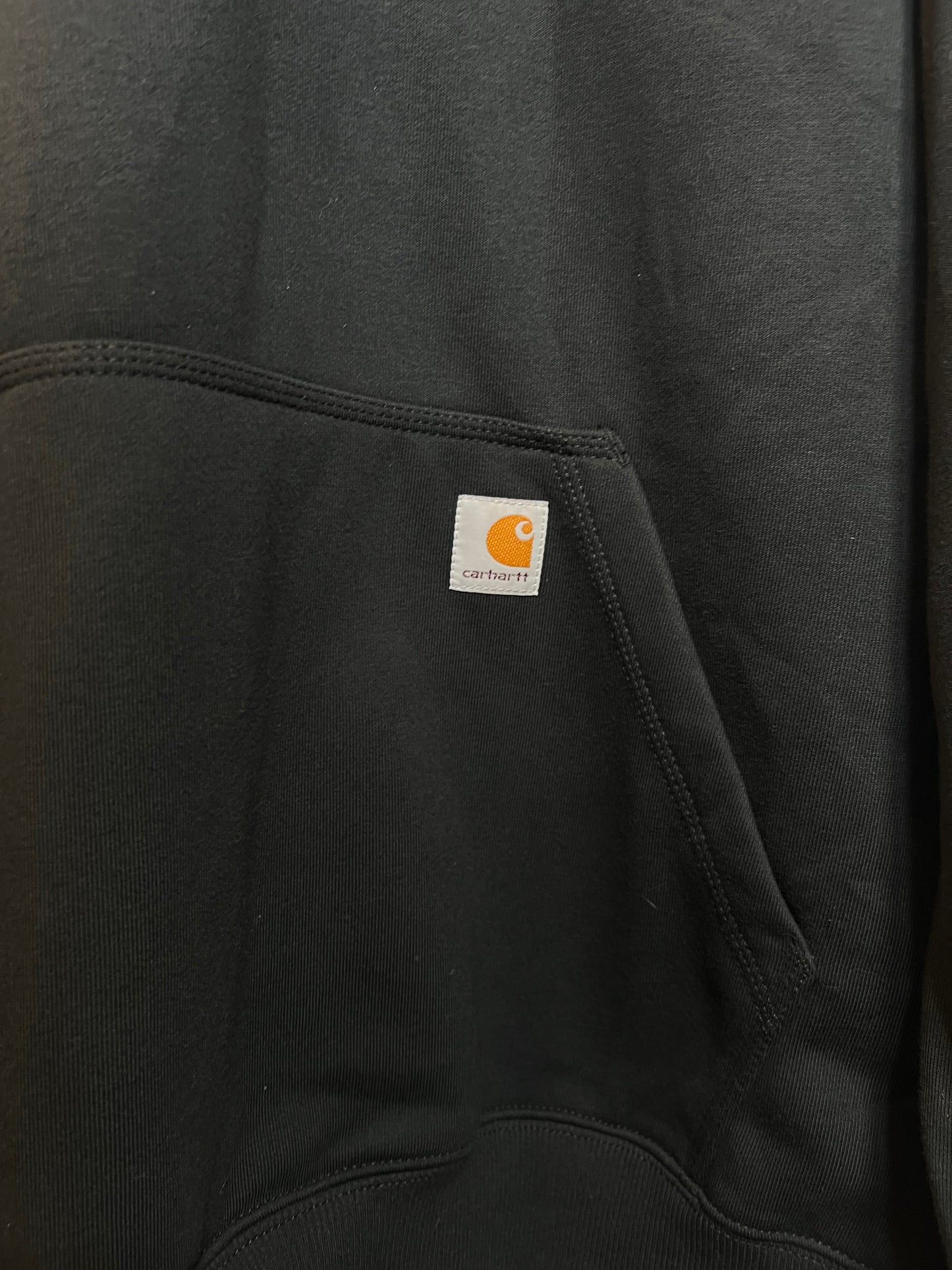 Carhartt Mens Black Hoodie Size XL)