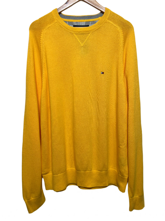 Tommy Hilfiger Yellow Sweatshirt (Size XL)