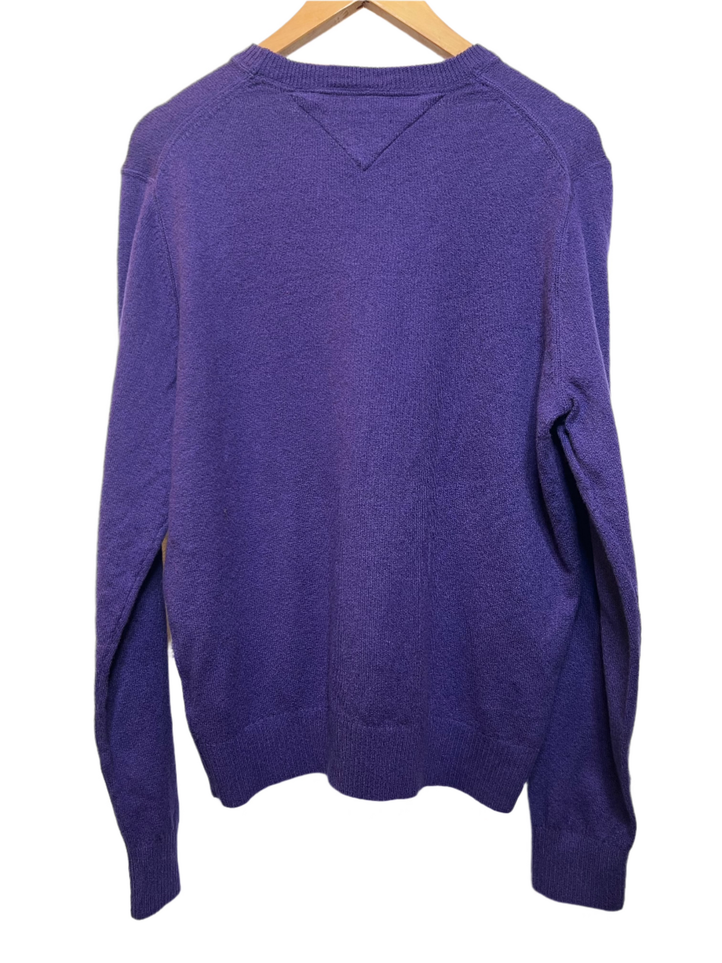 Tommy Hilfiger Mens Purple Sweater (Size M)