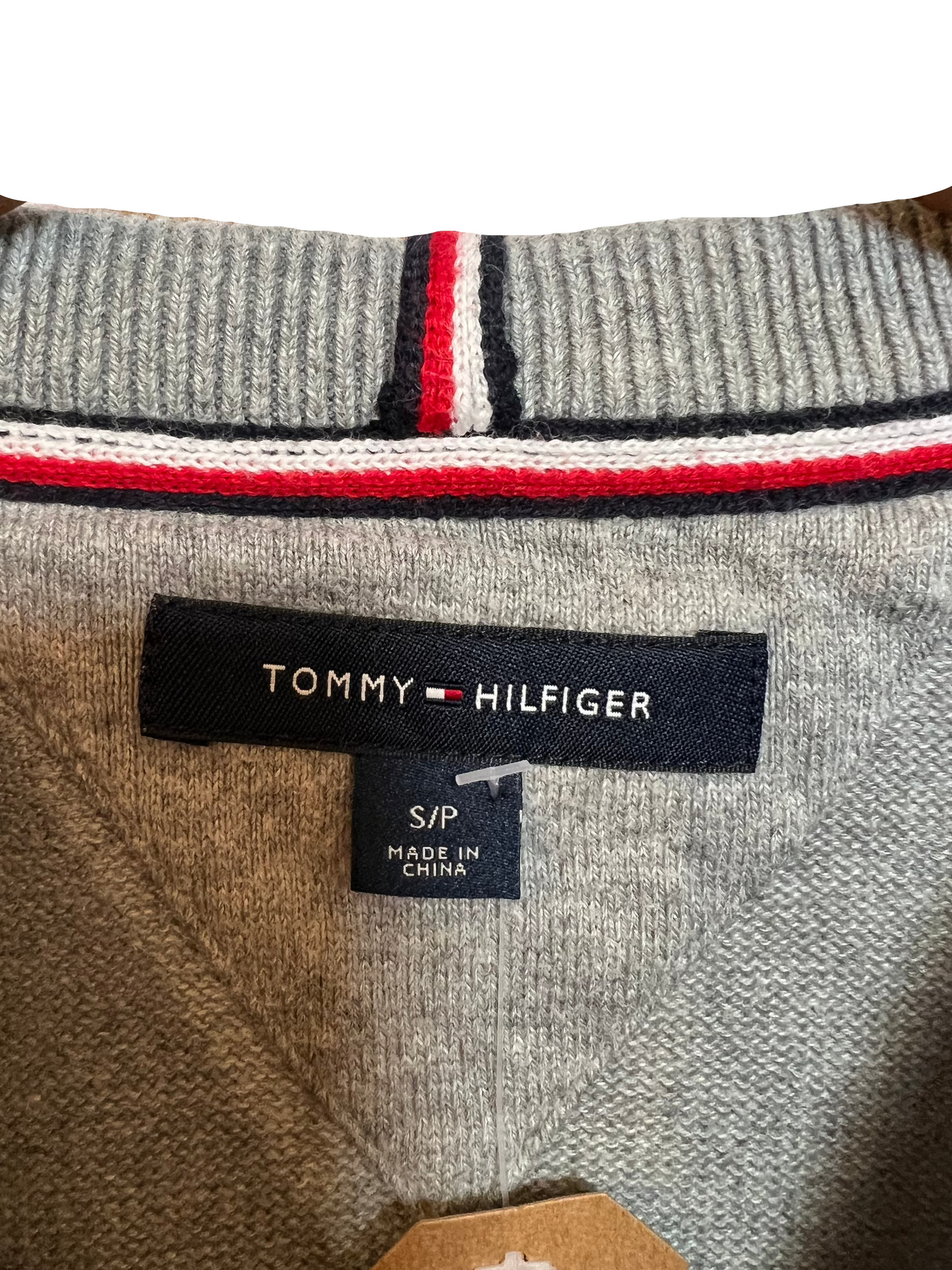 Tommy Hilfiger Mens Grey Sweatshirt (Size S)