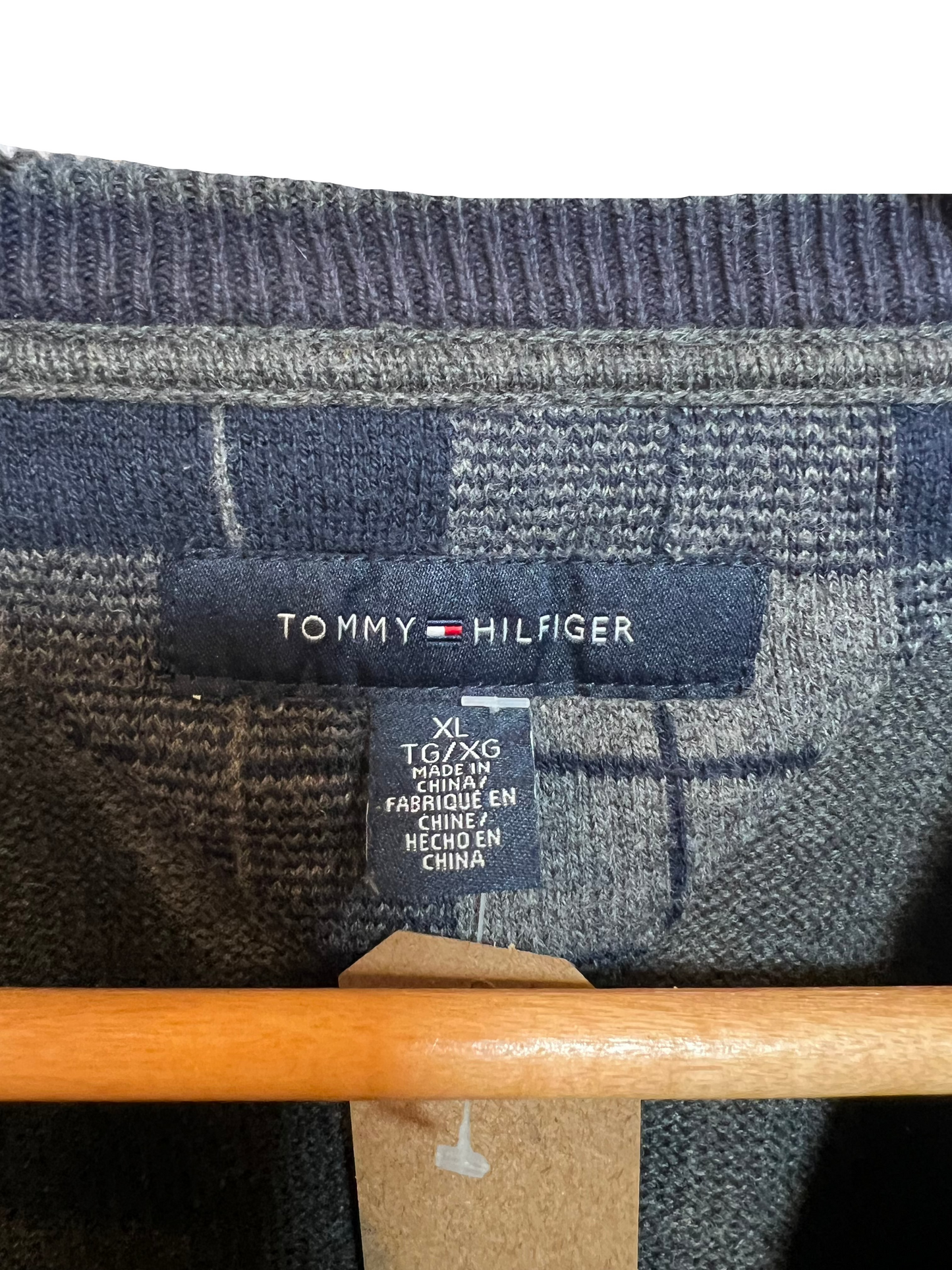 Tommy Hilfiger Mens Grey Sweatshirt (Size XL)