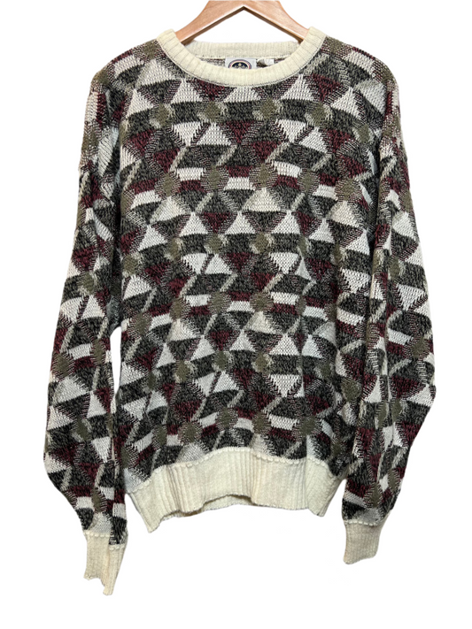 Brittany Bay Women's Brown Knitted Jumper (Size XL)