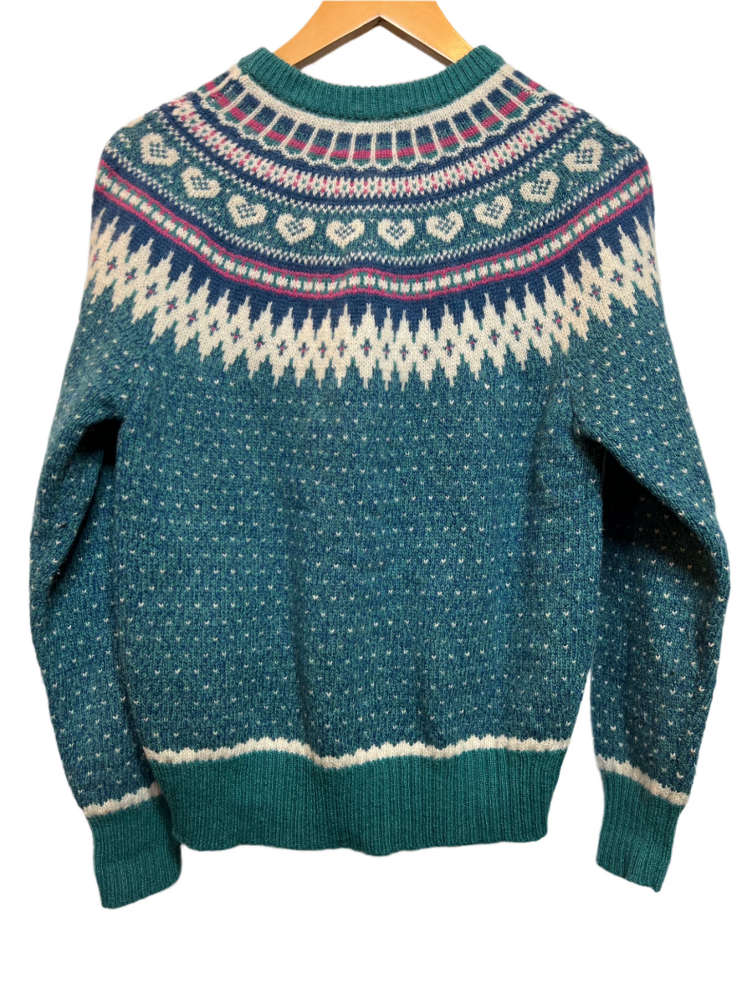 The Woolrich Women's Blue Knitted Sweater (Size M)