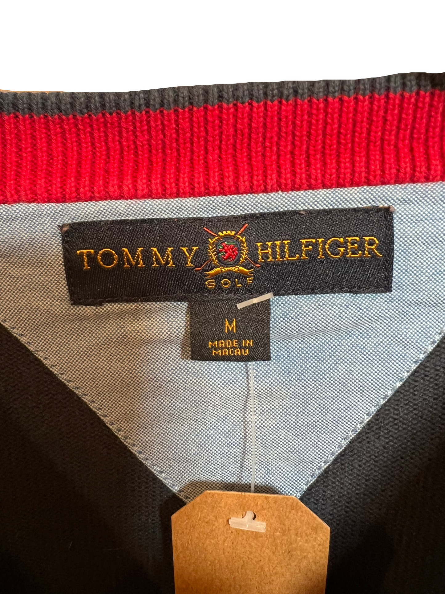 Tommy Hilfiger Mens Blue Sweater (Size M)