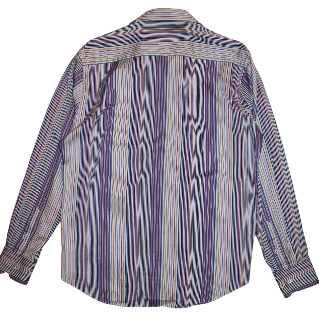 Bugatchi Striped Shirt (Size L)