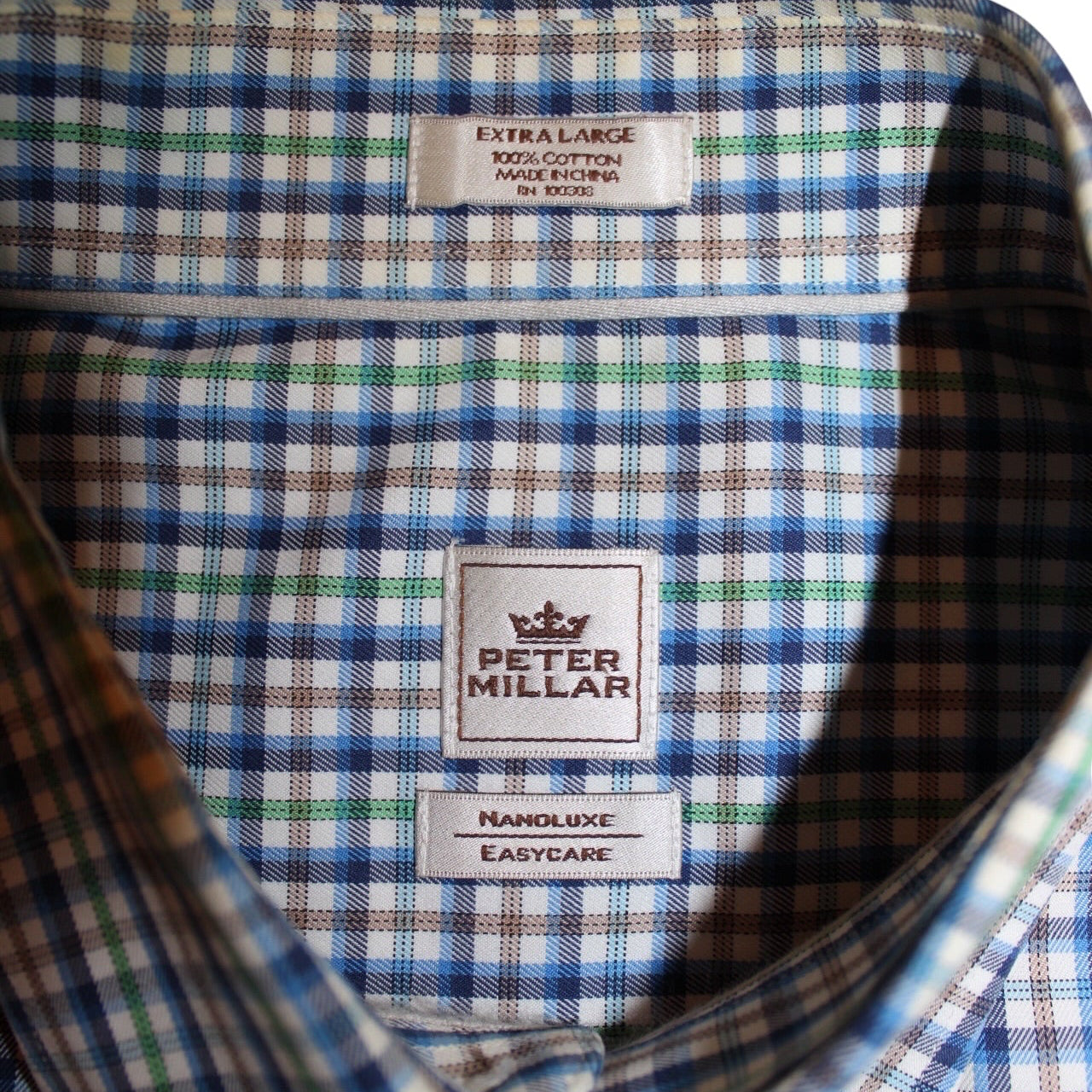 Peter Millar Shirt (Size XL)