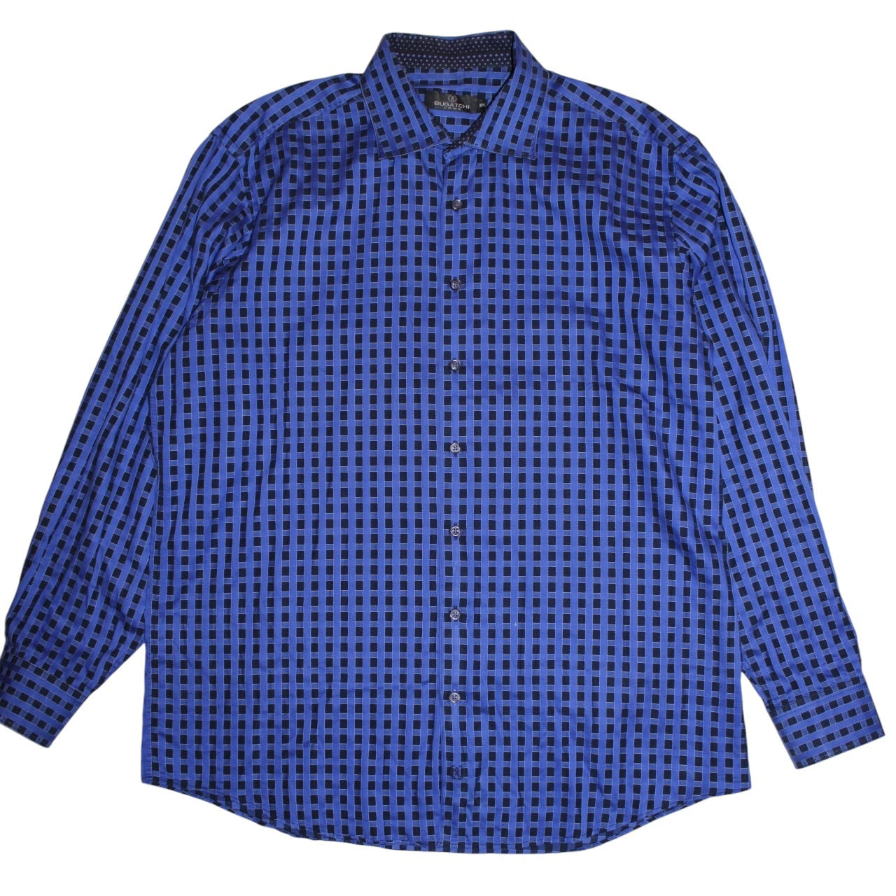 Bugatchi Chequered Shirt (Size XXL)