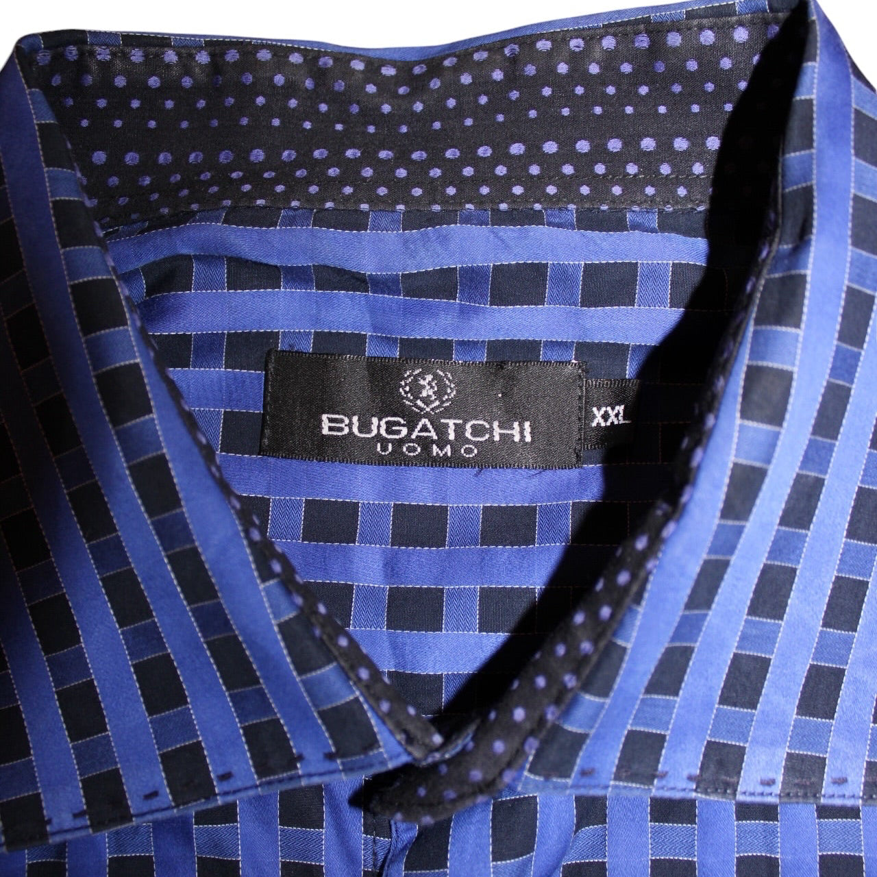Bugatchi Chequered Shirt (Size XXL)