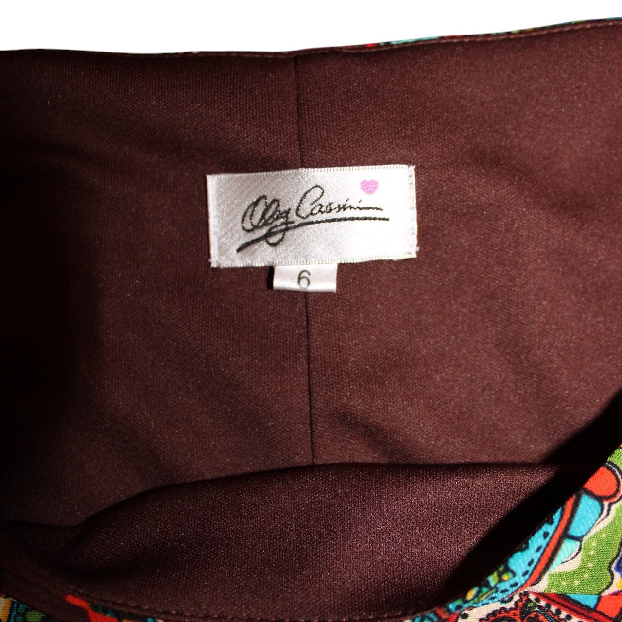 Oleg Cassini Floral Dress (Size XS)
