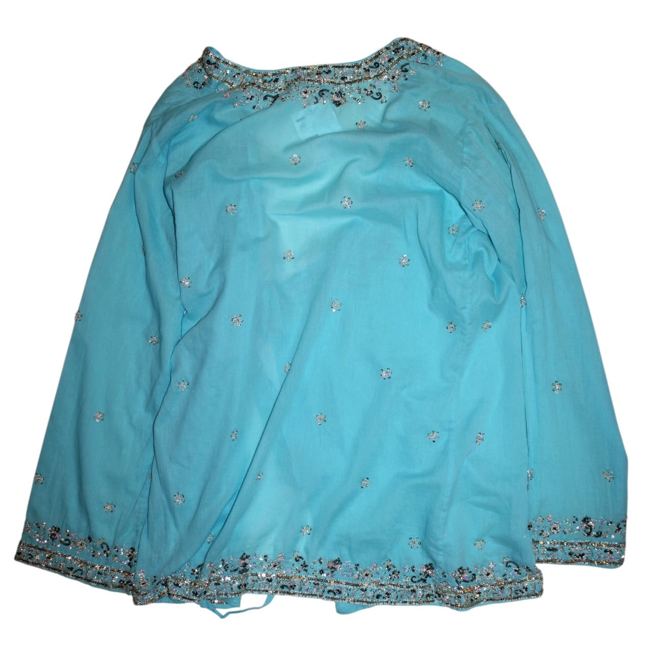 Juliet Dunn Embellished Blouse (Size M)