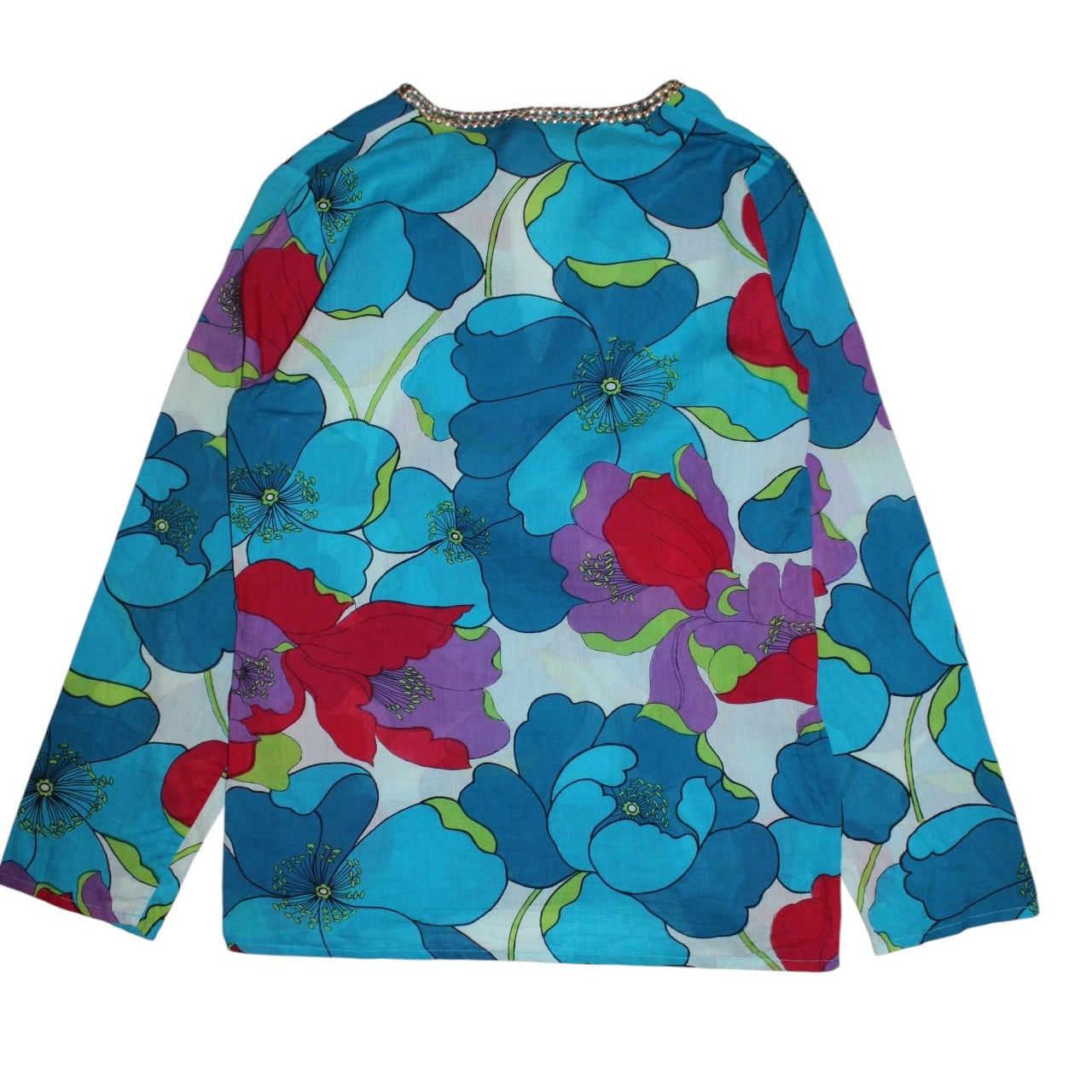 Antik Batik Floral Blouse (Size L)