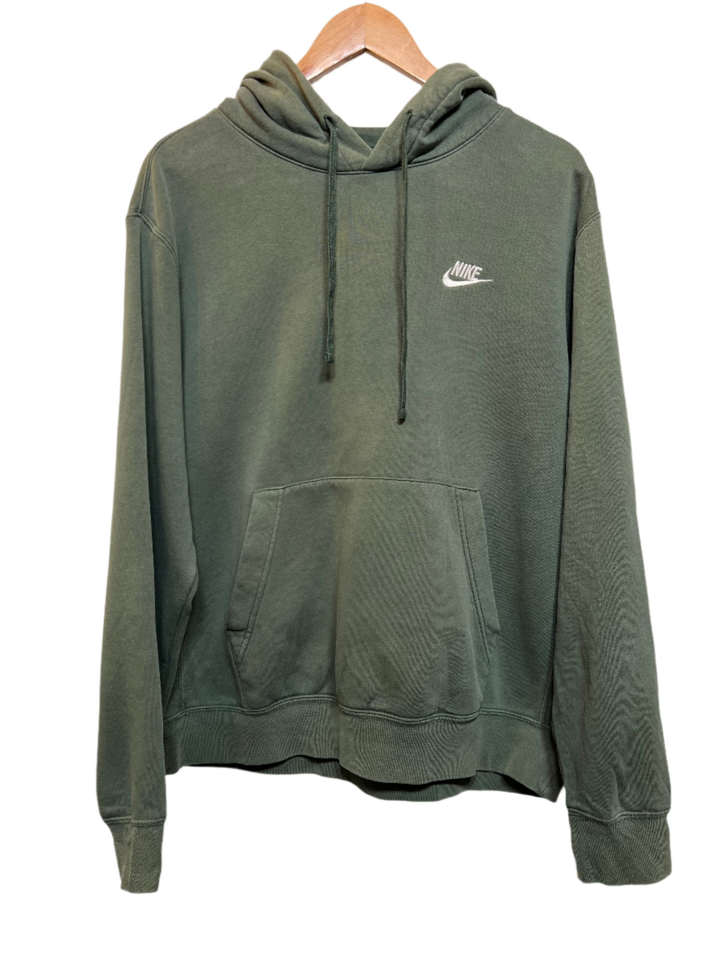 Nike Mens Green Hoodie (Size M)