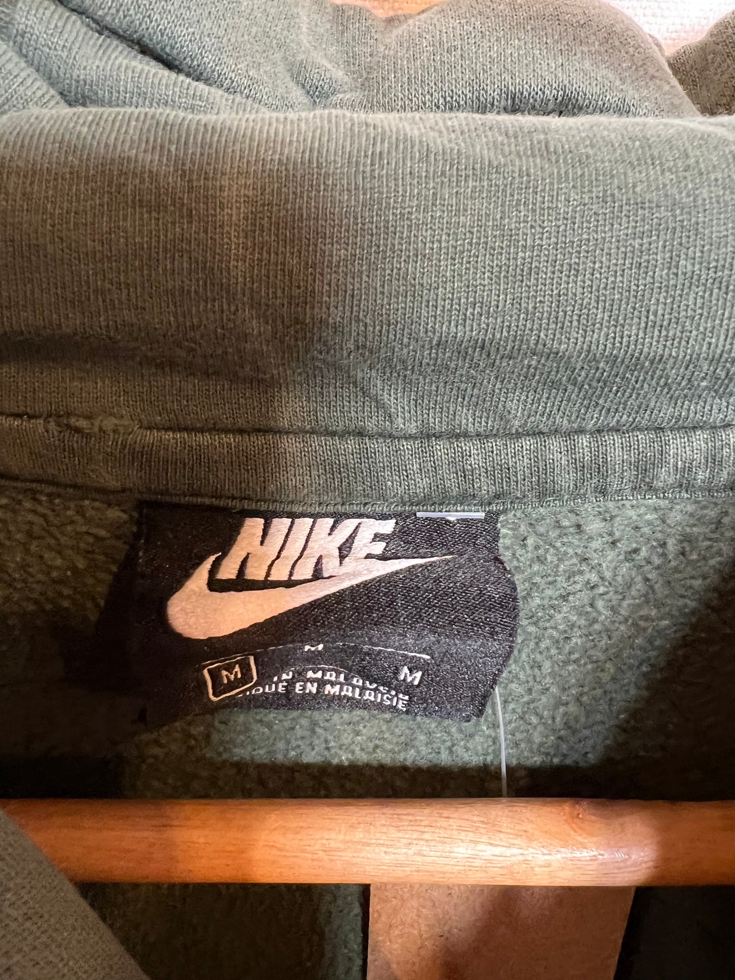 Nike Mens Green Hoodie (Size M)