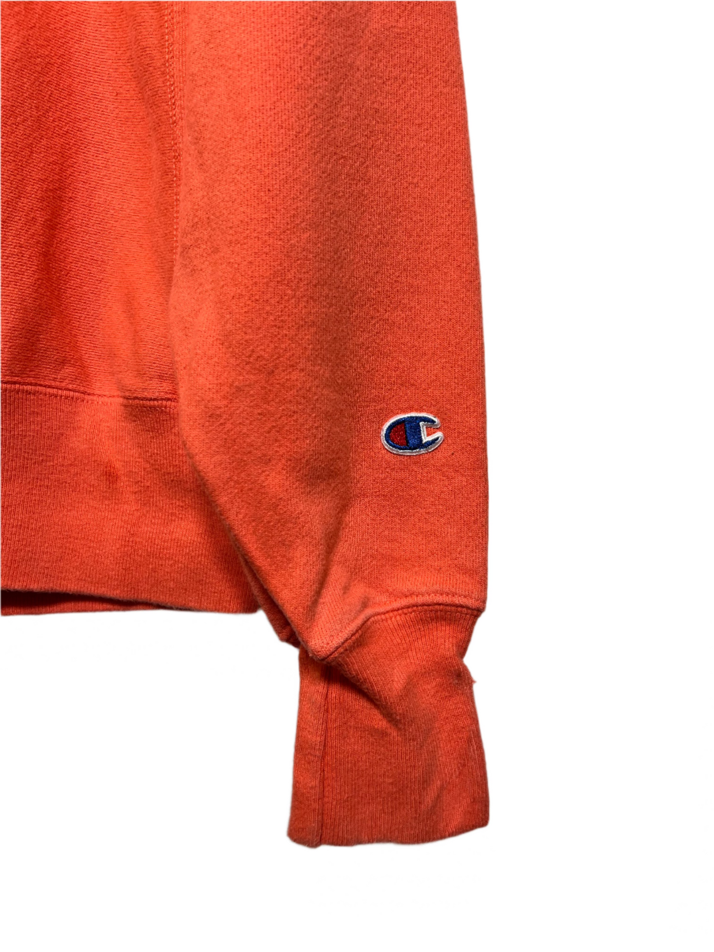 Champion Mens Orange Sweatshirt (Size M)