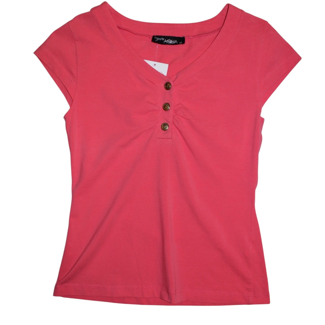 Cossy by Aqua coral top (size s)