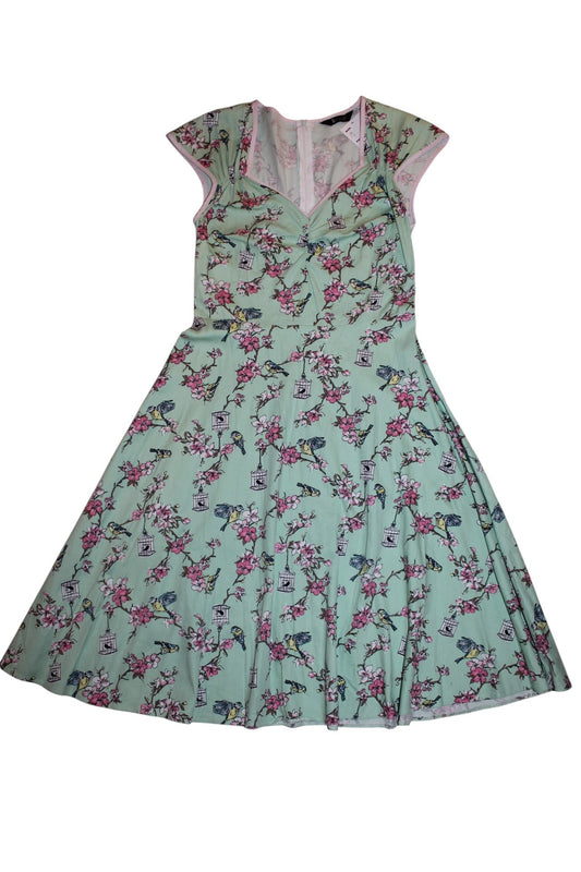 Lady Vintage Floral Dress (size M)