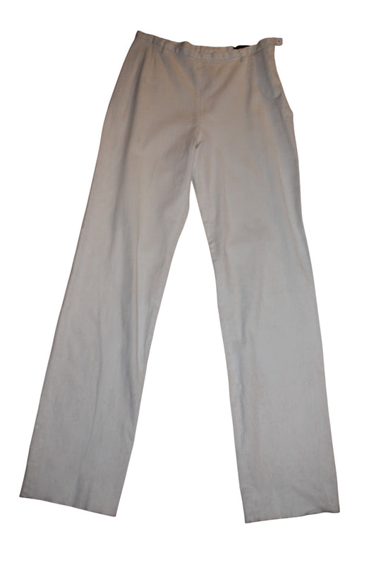 Burberry White Trousers (28x32)