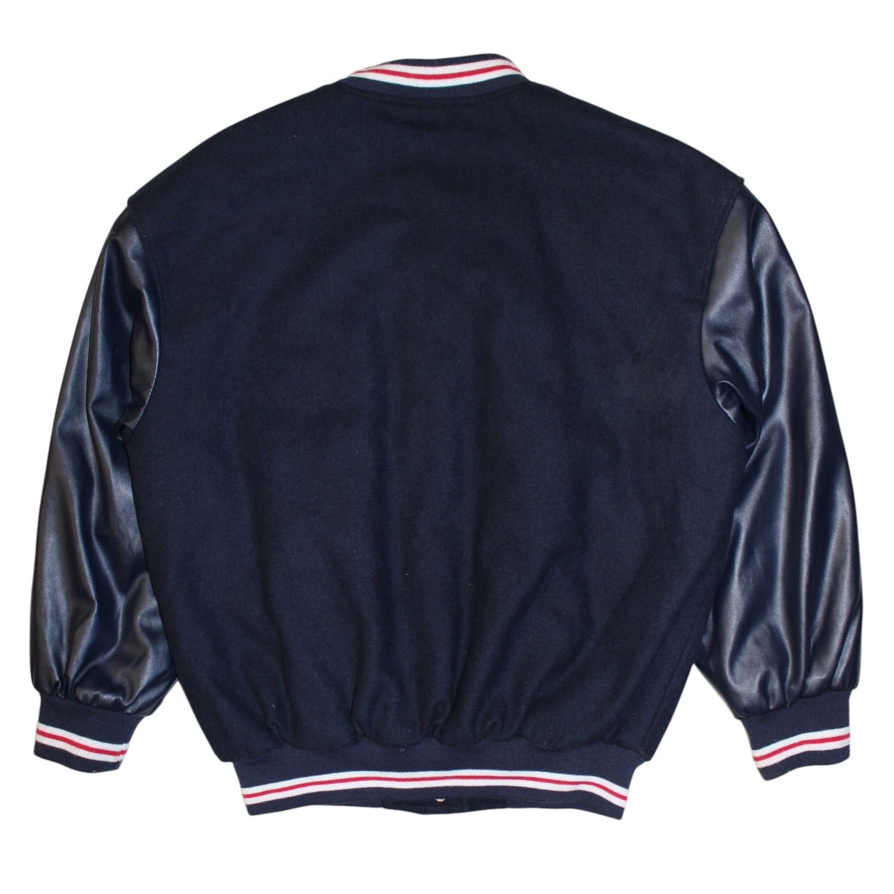 CKH Clockhouse Leather Varsity Jacket (Size M)