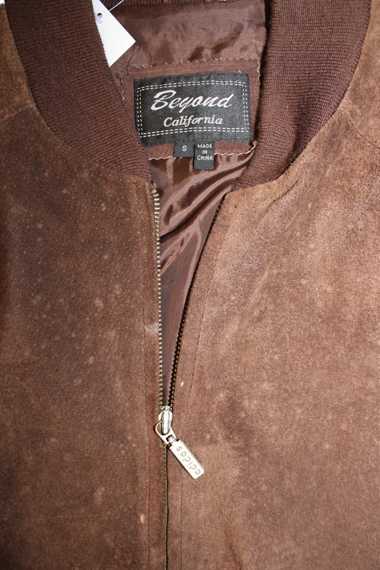 Beyond California Suede Jacket (Size S/M)