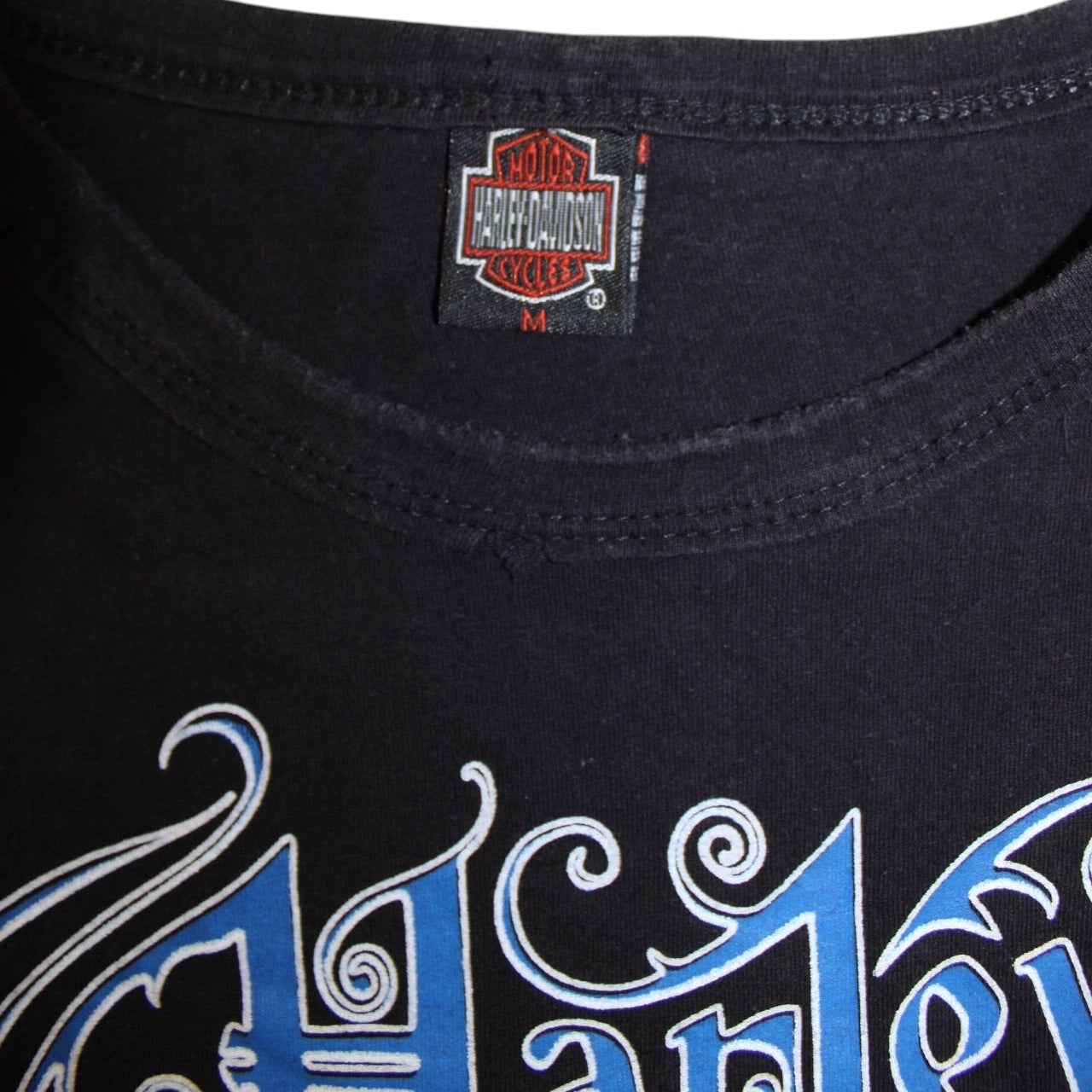 Harley Davidson Motorbike T Shirt (Size M)