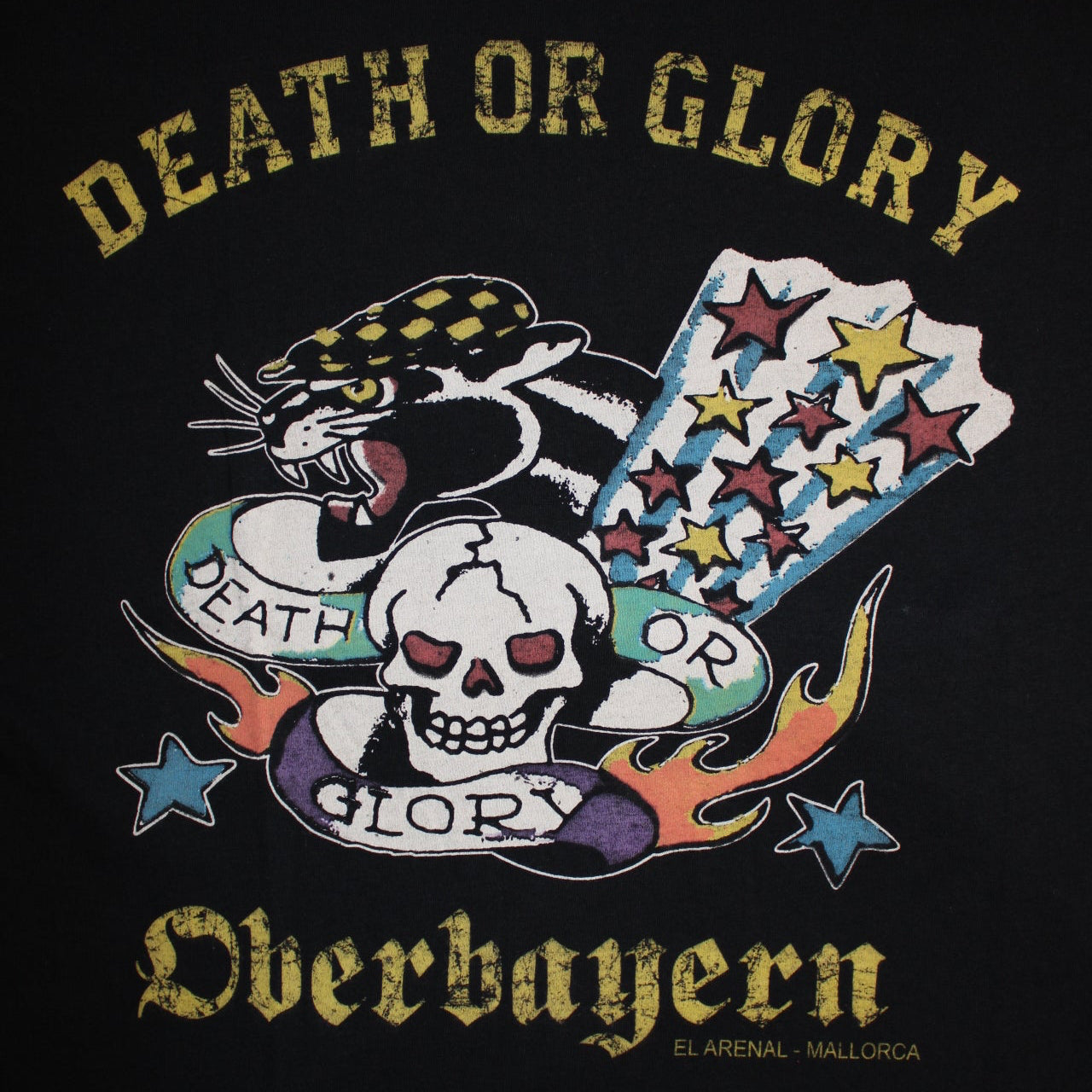 Death Or Glory T Shirt (Size XL)