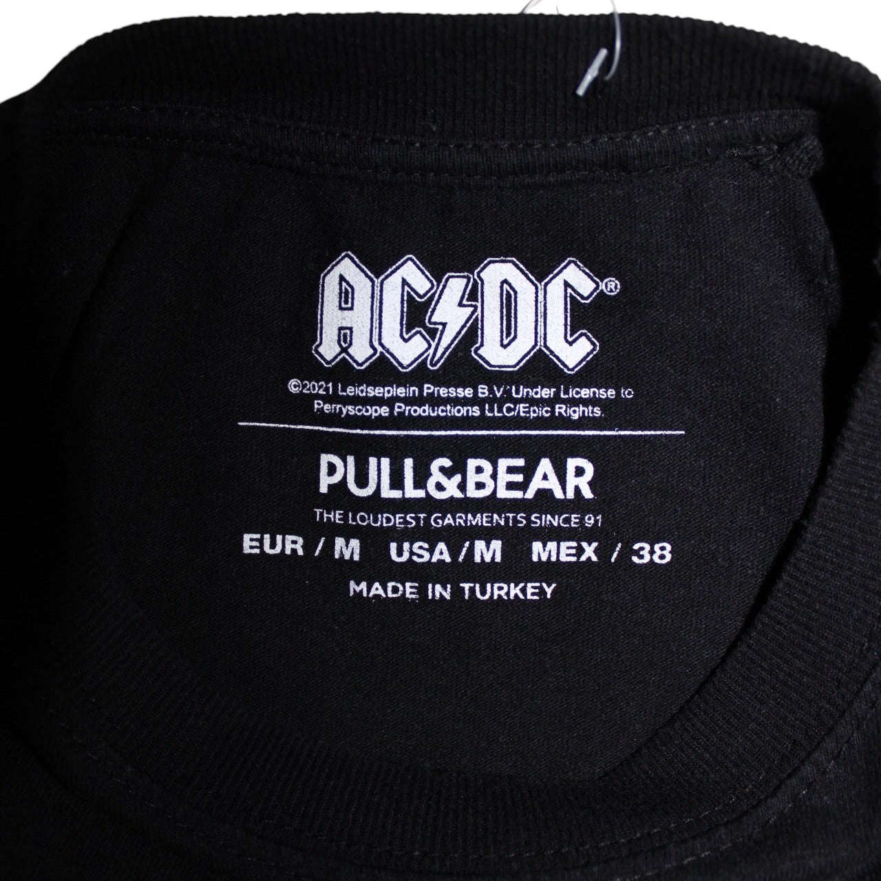 AC/DC Pull & Bear T Shirt (Size XL)