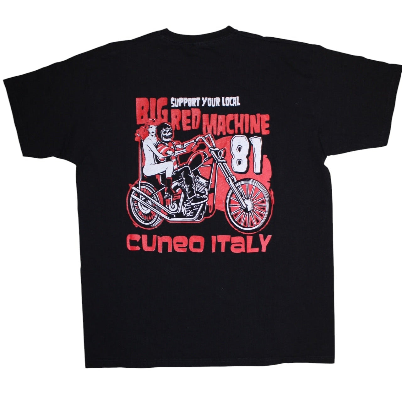 Big Red Machine T Shirt (Size XL)