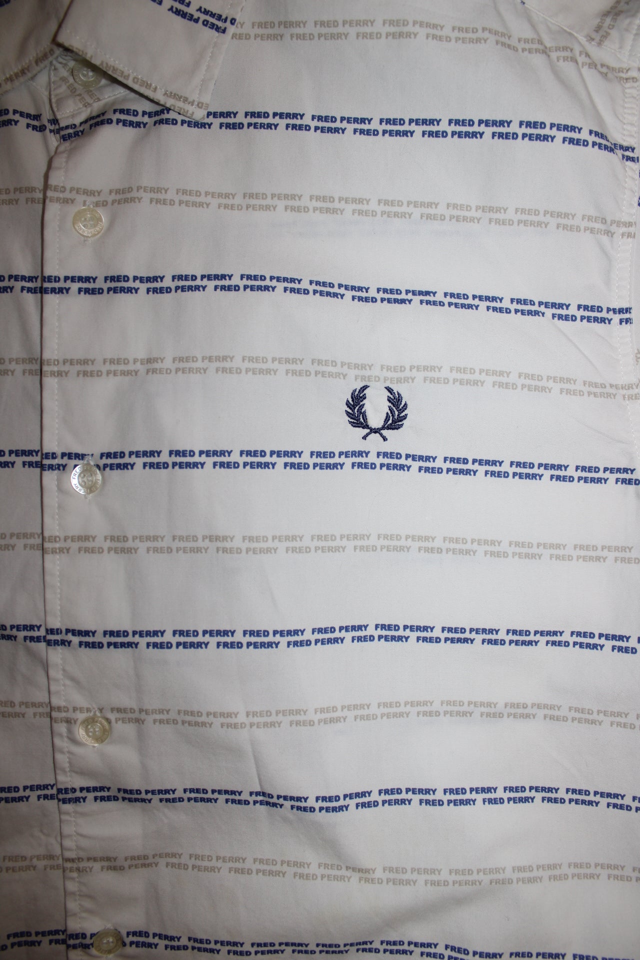 Fred Perry Striped Shirt (Size M)