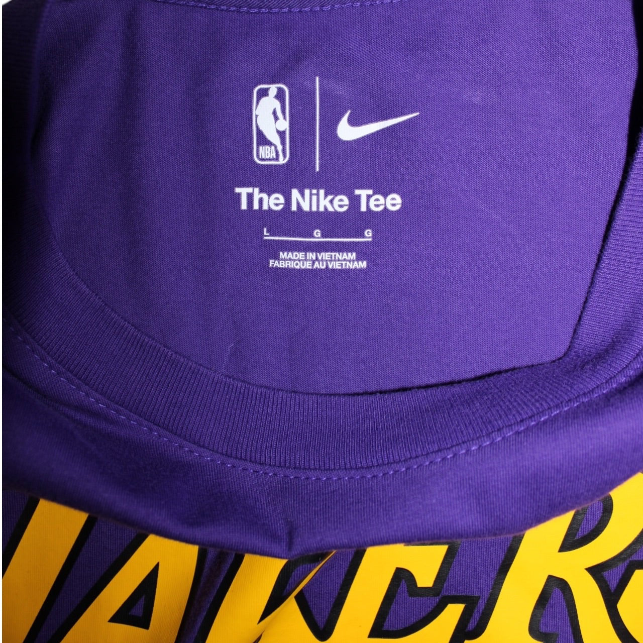 Nike Lakers 3 T Shirt (Size L)