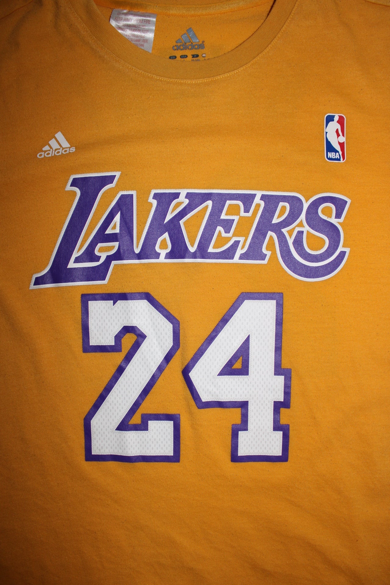 Adidas Lakers 24 T Shirt (Size M)