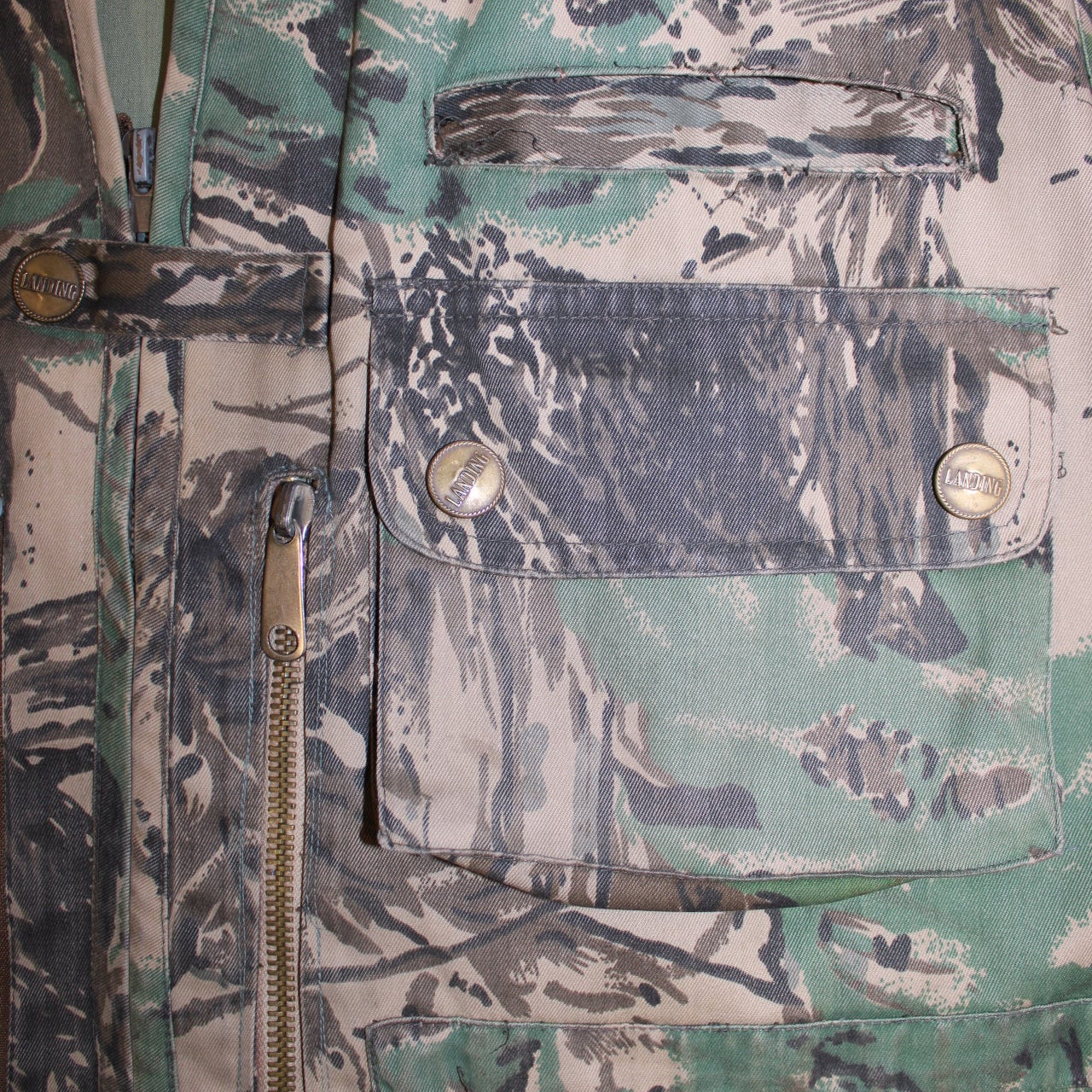 Landing Camo Utility Vest (Size XL)