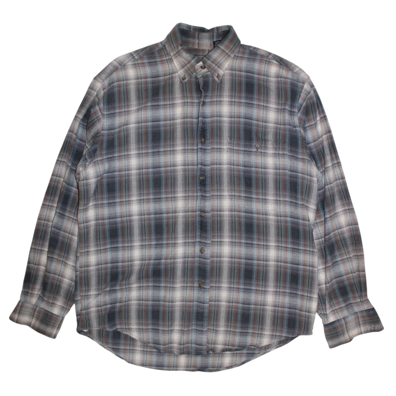 Lands End Flannel Shirt (Size M)