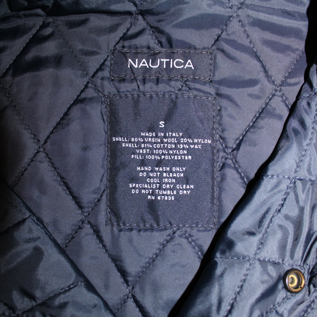 Nautica Quilted Gilet (Size S)