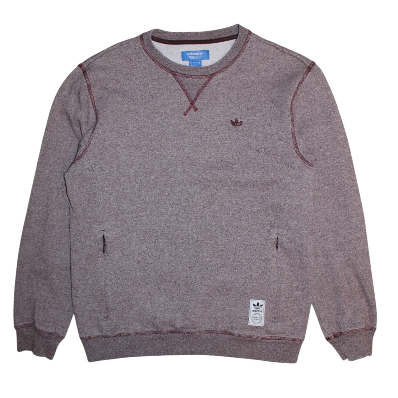 Adidas Reverse Stitch Sweatshirt (Size S)